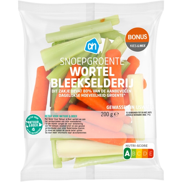 AH Snoepgroente wortel bleekselderij