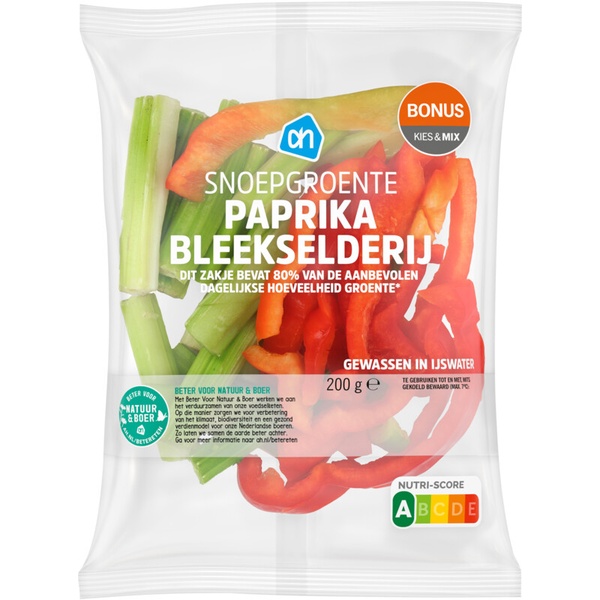 AH Snoepgroente paprika bleekselderij